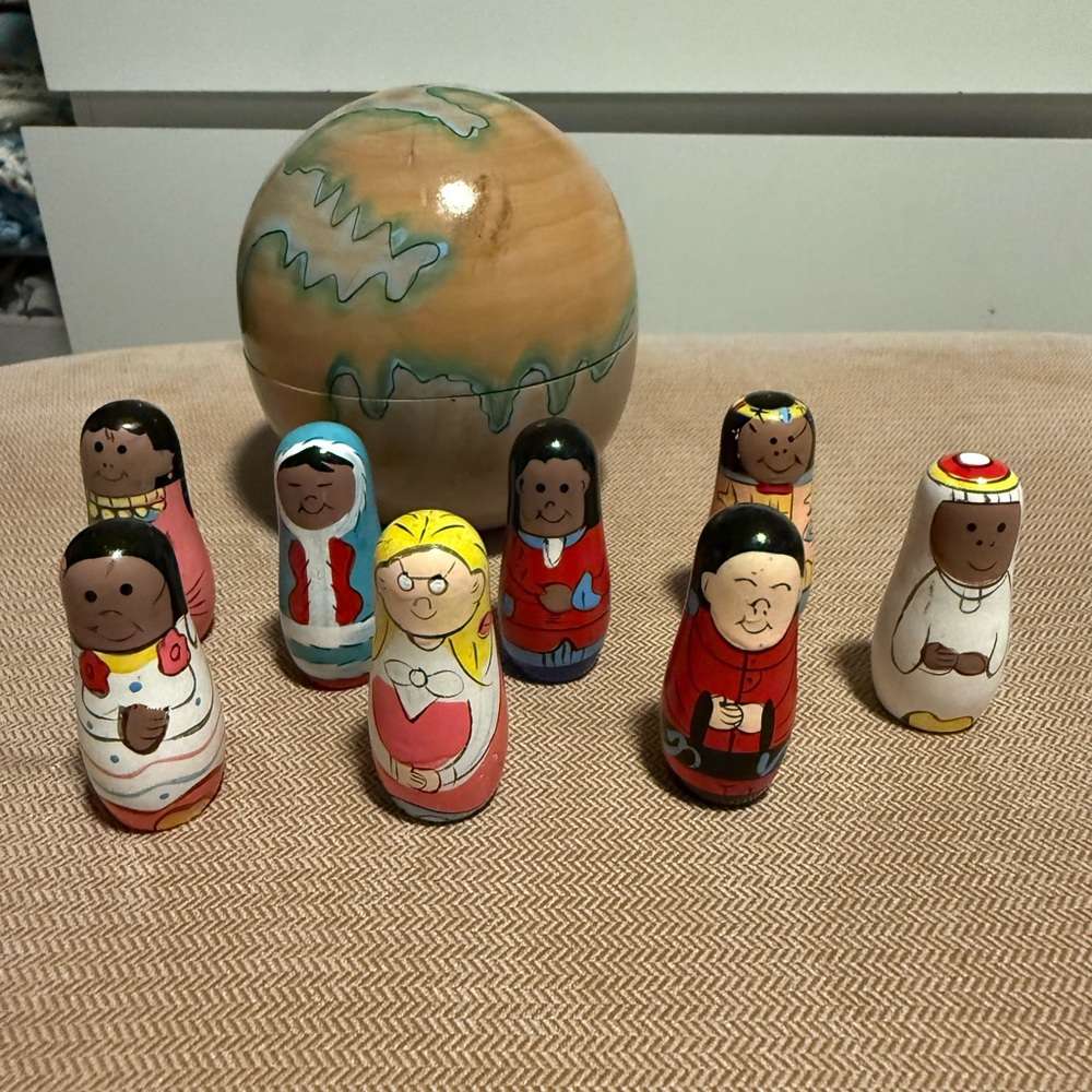 People of the world Nesting Dolls Set